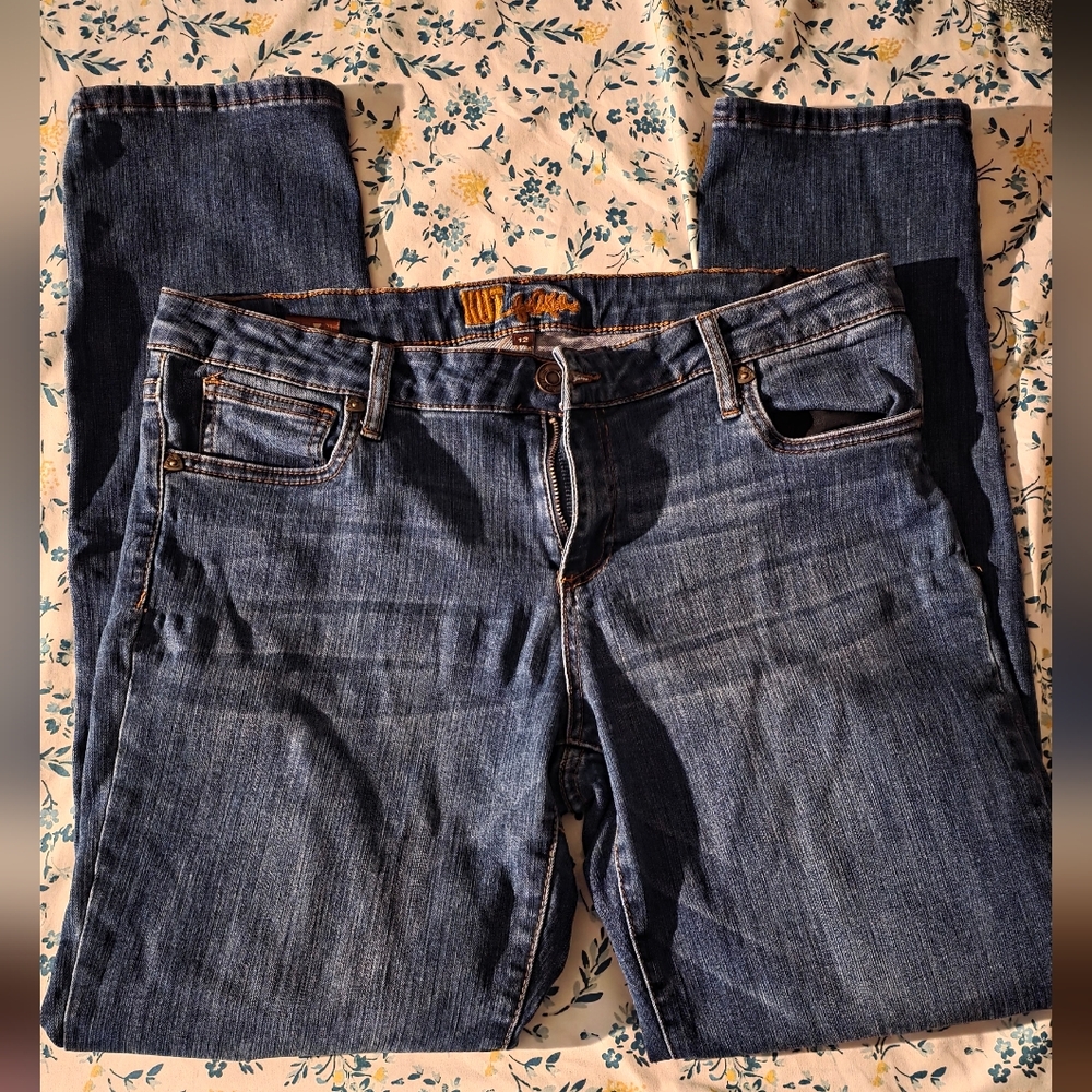 Kut from the Kloth Blue Straight Jeans